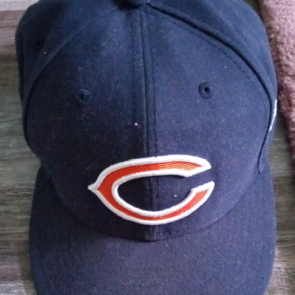 Black Cap with Orange Logo